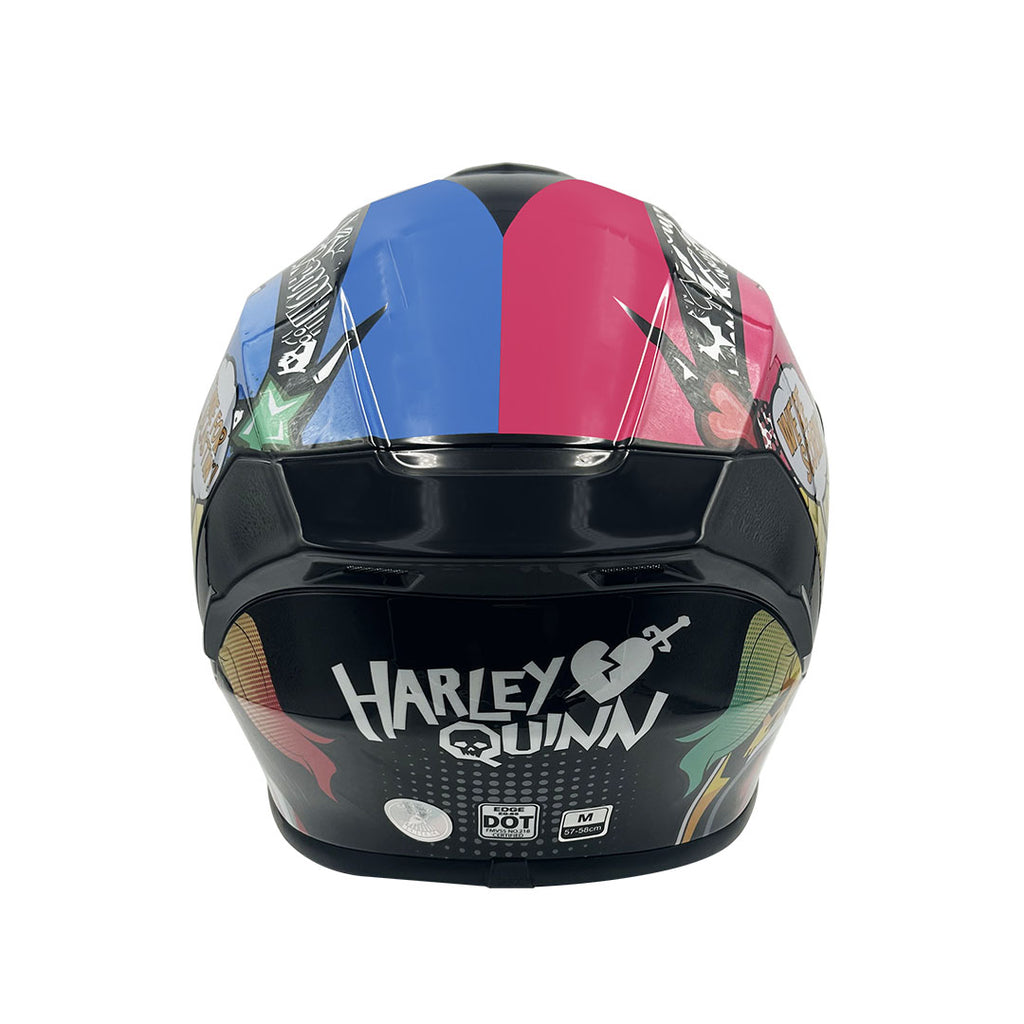 Casco moto harley quinn sale