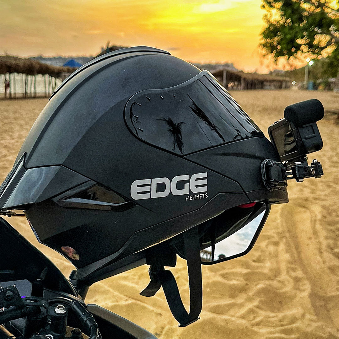 bike helmet boston BOSTON MATTE BLACK – EDGE®
