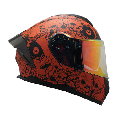 BOSTON-SKULLS  ROJO