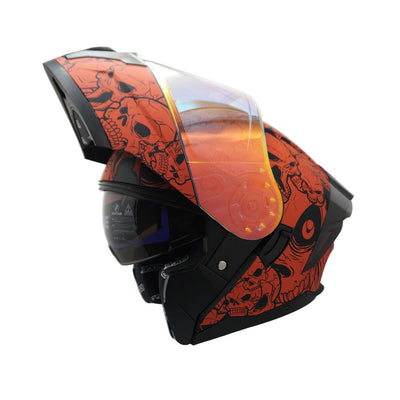 BOSTON-SKULLS  ROJO