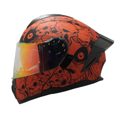 BOSTON-SKULLS  ROJO