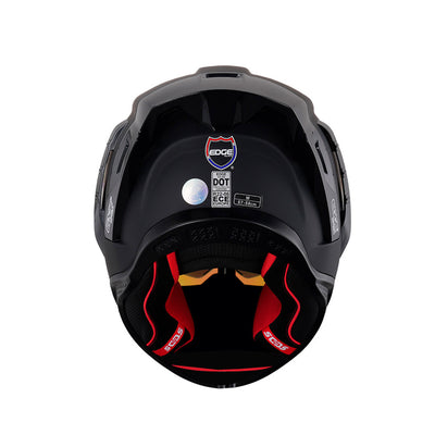 X-PRO SOLIDO NEGRO MATE MICA AZUL