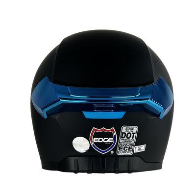 VORTEX- NEGRO MATE/AZUL