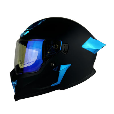 VORTEX- NEGRO MATE/AZUL