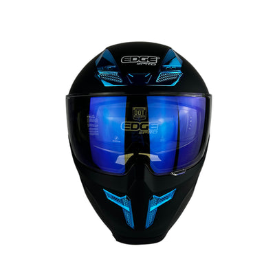 VORTEX- NEGRO MATE/AZUL