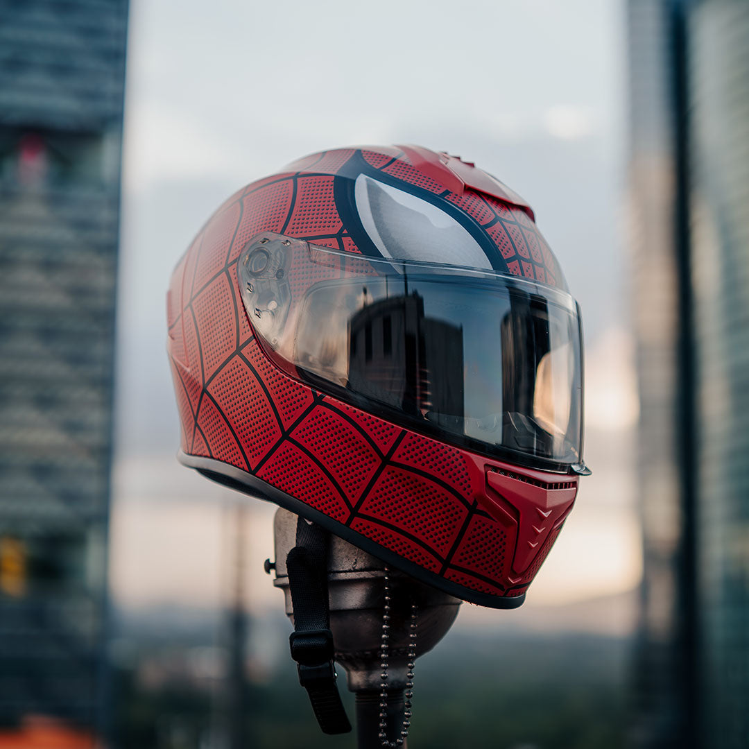 dot certified spiderman motorcycle helmet SPIDER-MAN – EDGE®