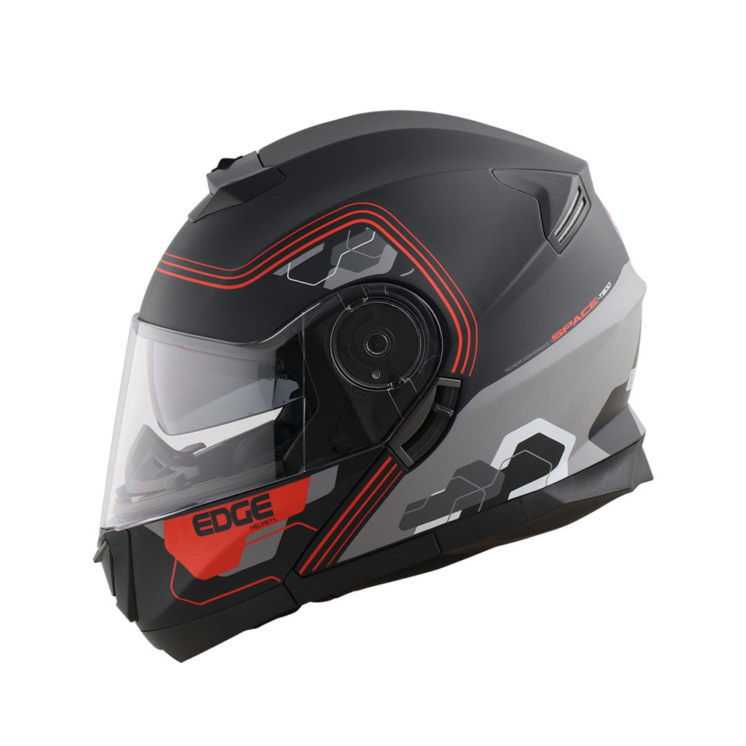 edge motorcycle helmet Frankie Matte Gray Compact Full-Face and safety ScorpionEXO Ryzer Edge Full-Face