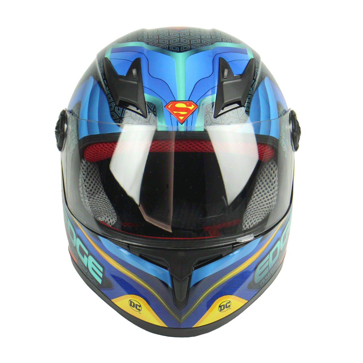 custom superman motorcycle helmets SUPERMAN